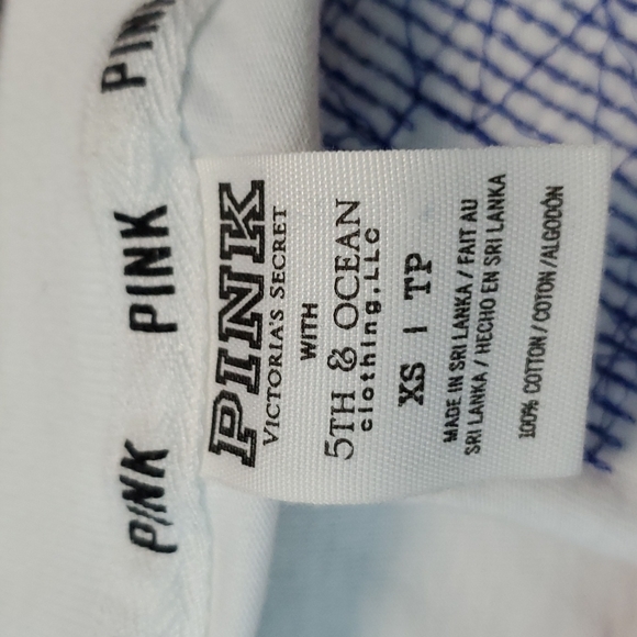 NWOT Victoria Secret Pink Blue Jays L/S Shirt - Picture 7 of 8